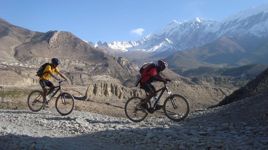 Mountain Biking in Nepal 1